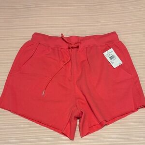 Blank NYC Coral Pink Athletic Shorts